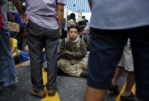 Người biểu tình Hồng Kông đồng ý ngừng vây trụ sở chính quyền