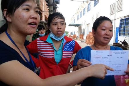 Cty TNHH J-Tex Vina (TP.Hồ Chí Minh): Hành xử bất công với công nhân