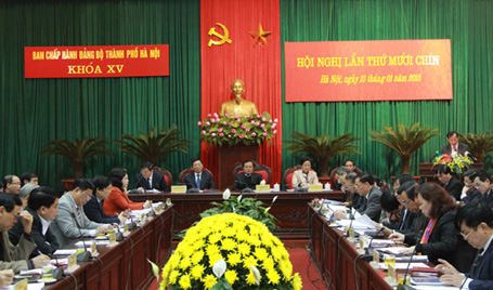 Hà Nội bầu bổ sung 2 Phó Bí thư Thành ủy