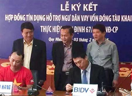 Bốn ngư dân tại Bình Định vay 61 tỷ đồng đóng tàu vỏ thép
