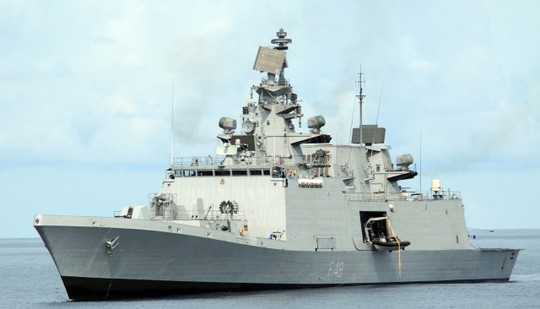 Thách thức Trung Quốc, Ấn Độ đưa chiến hạm tàng hình tới Việt Nam